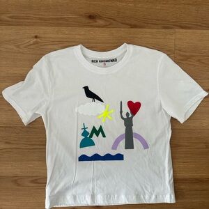 RCR Khomenko Graphic White T-Shirt